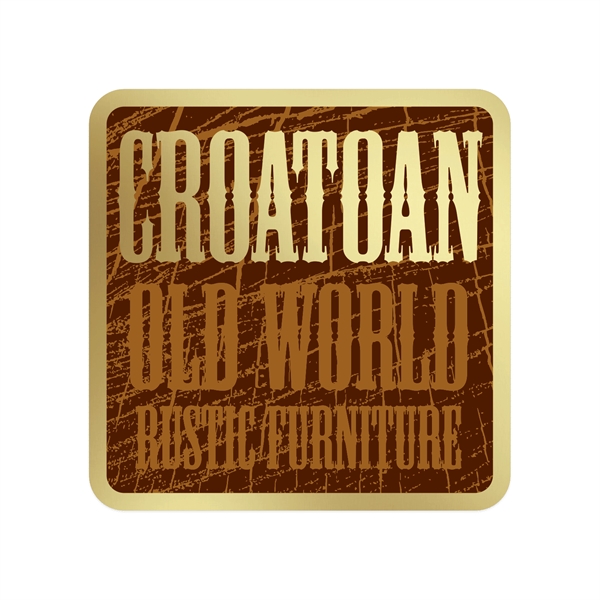 Die Cut Square Roll Label (1 1/2"x1 1/2")... from ASI 56950 Gill Studios Inc