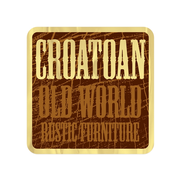 Die Cut Square Roll Label (1 1/2"x1 1/2")... from ASI 56950 Gill Studios Inc