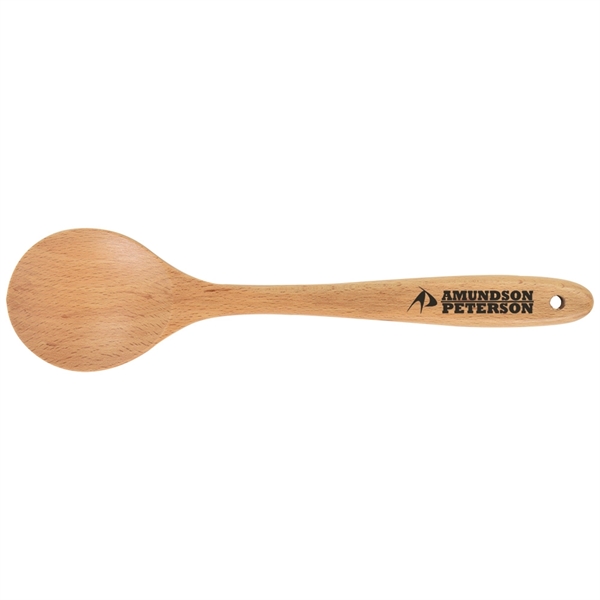 11 3/4" heavy duty beechwood solid spoon... from ASI 38120 Ball Pro / Diversified Quality Kitchenware