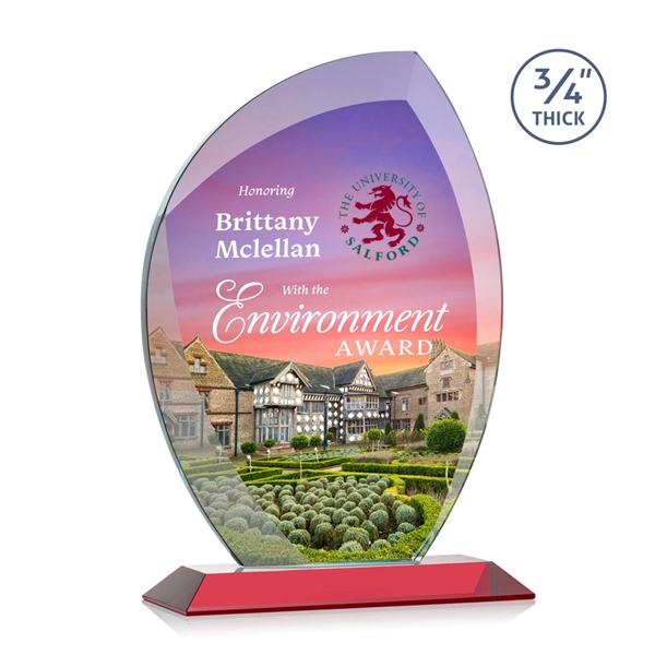 Beautifully shaped starfire award.... from ASI 84592 St Regis Group / St Regis