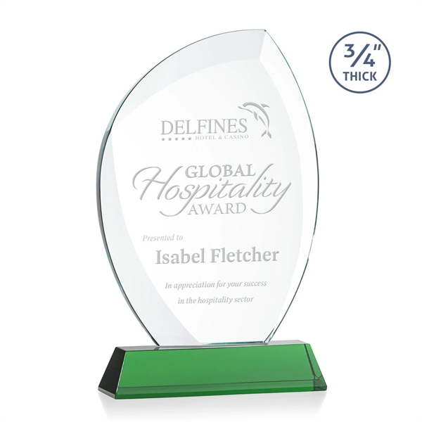 Wichita VividPrint™ Award on Newhaven - Green... from ASI 84592 St Regis Group / St Regis