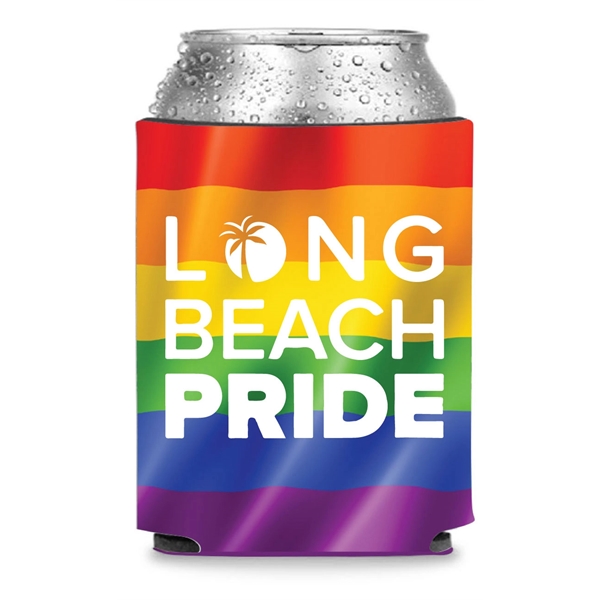Rainbow Pride Collapsible Foam Can Cooler... from ASI 68366 Makana Line LLC / Makana Line