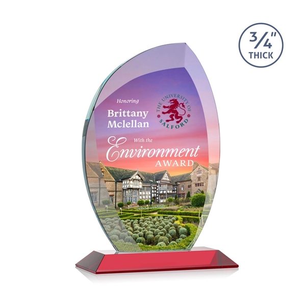 Beautifully shaped starfire award.... from ASI 84592 St Regis Group / St Regis