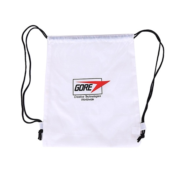 17" x 15" 210D polyester drawstring backpack... from ASI 37218 Athena Promo (tm)