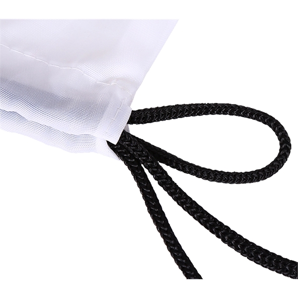 17" x 15" 210D polyester drawstring backpack... from ASI 37218 Athena Promo (tm)