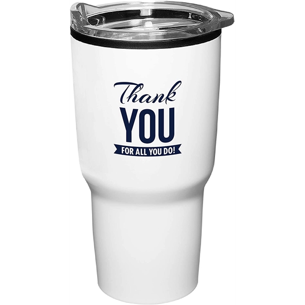 Stainless Thank You Gift Tumbler... from ASI 89971 Stuff A Mug