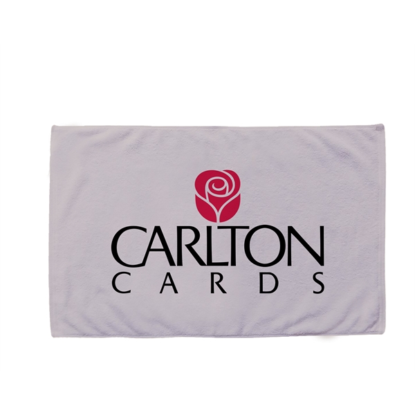 2.4 lbs/doz 16" x 25" screen printed sport towel... from ASI 73520 Neet Feet / Kanata Towels