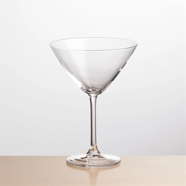 The Coleford Lead-Free Crystalline Martini Glass with a wide tapered v-shape... from ASI 84592 St Regis Group