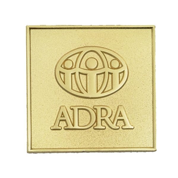Die struck brass custom lapel pins with sandblasted and polished finish.... from ASI 52263 EMT / EMT
