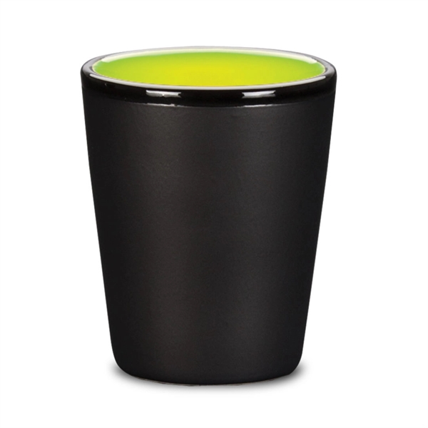 The Balmes ceramic shot glass is glazed with a silky, satin... from ASI 84592 St Regis Group