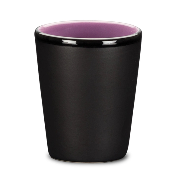 The Balmes ceramic shot glass is glazed with a silky, satin... from ASI 84592 St Regis Group