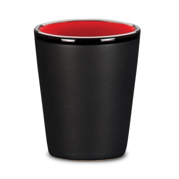 The Balmes ceramic shot glass is glazed with a silky, satin... from ASI 84592 St Regis Group