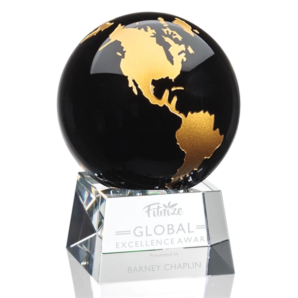 Our marvelous Blythwood Globe Award features an Ebony globe with your... from ASI 84592 St Regis Group / St Regis