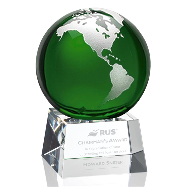 Our marvelous Blythwood Globe Award features an Emerald globe with your... from ASI 84592 St Regis Group / St Regis