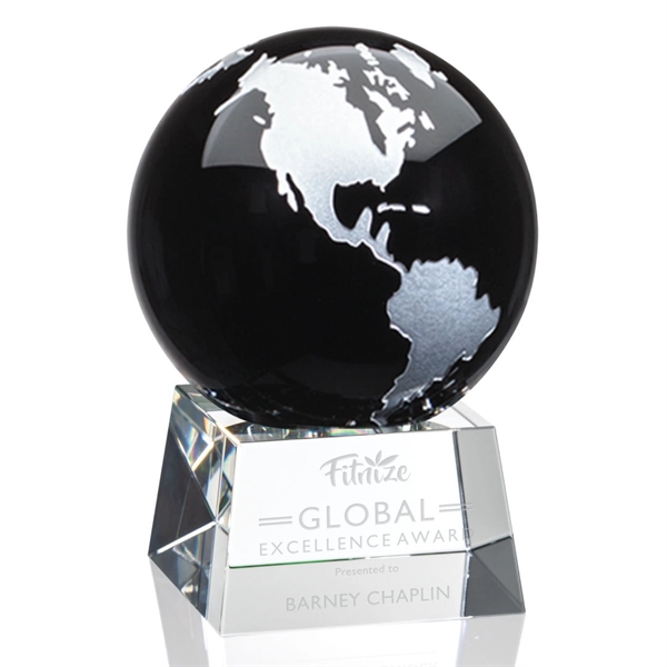 Our marvelous Blythwood Globe Award features an Ebony globe with your... from ASI 84592 St Regis Group / St Regis