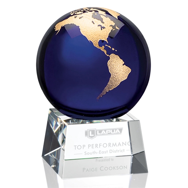 Our marvelous Blythwood Globe Award features a Sapphire globe with your... from ASI 84592 St Regis Group / St Regis