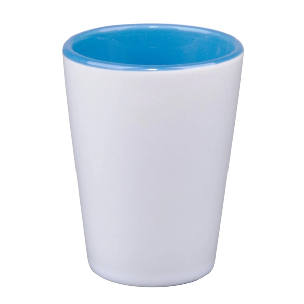 Ceramic Shot Glass 1.5oz... from ASI 85620 H M Schmidt Co Inc