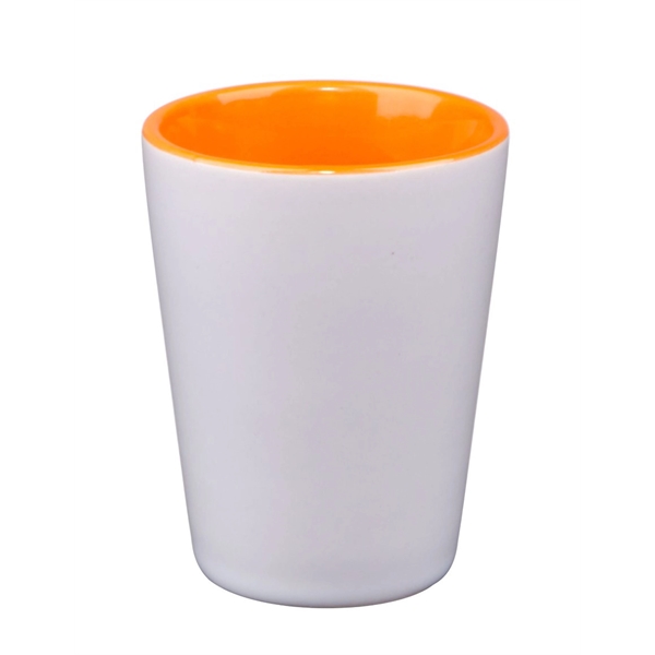 Ceramic Shot Glass 1.5oz... from ASI 85620 H M Schmidt Co Inc