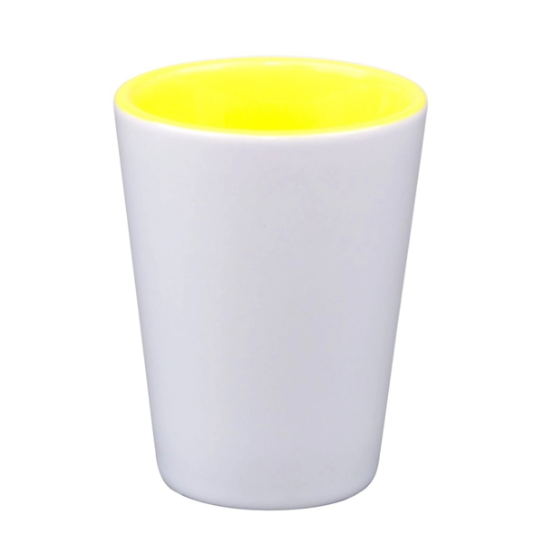Ceramic Shot Glass 1.5oz... from ASI 85620 H M Schmidt Co Inc