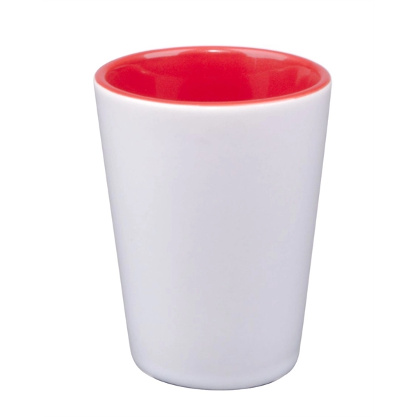 Ceramic Shot Glass 1.5oz... from ASI 85620 H M Schmidt Co Inc