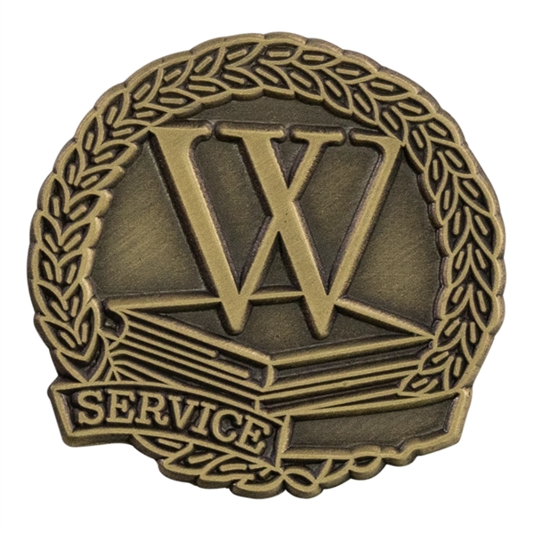 Custom die cast metal lapel pins in assorted sizes with butterfly... from ASI 52263 EMT / EMT