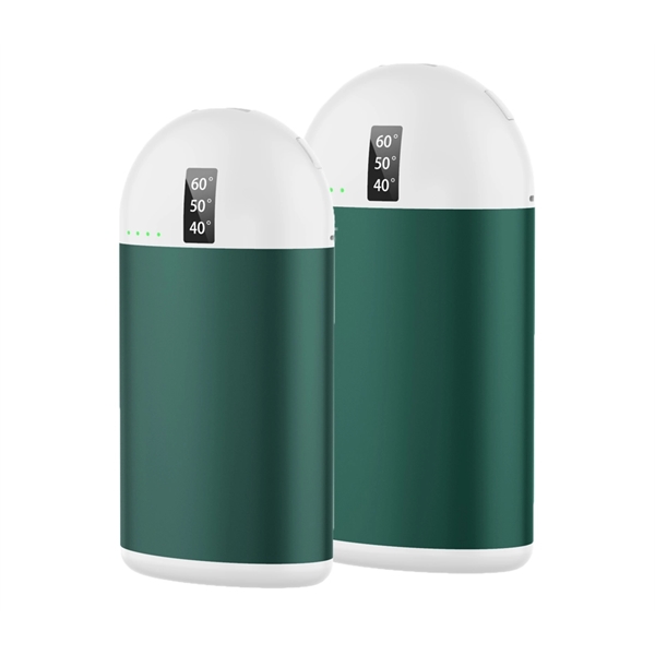 2-in-1 hand warmer power bank in 8000, 10,000 mAh capacities plus... from ASI 37218 Athena Promo (tm)