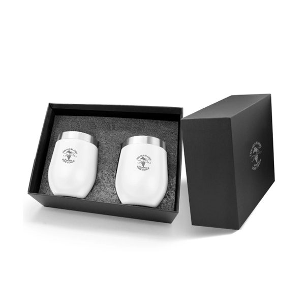 2 pc gift set includes two 12 oz double wall stainless... from ASI 30112 ACE Products