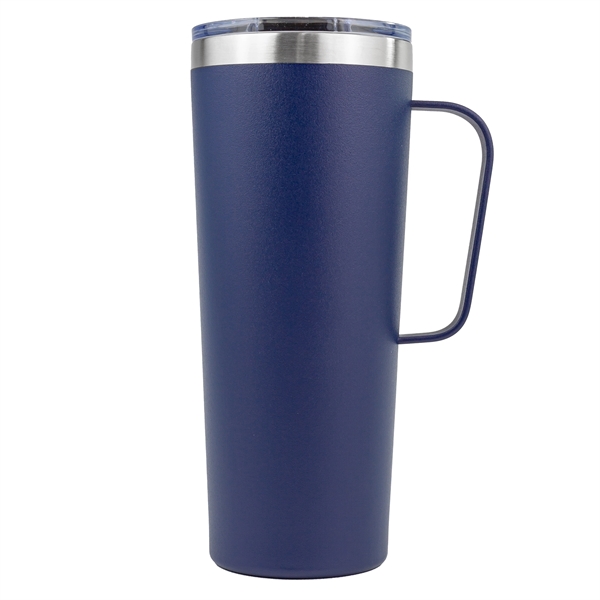 28 oz Stainless Steel Vacuum Insulated Powder Coated Mug... from ASI 99030 Zipline / Zipline®