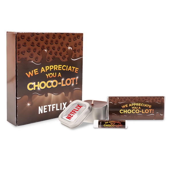 Scent-sational Chocolate Gift Box... from ASI 44900 NC Custom (CI/Lanco) / Chocolate Inn