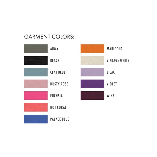 Ladies' Slub Scoop Neck T-Shirt... from ASI 44900 NC Custom (CI/Lanco) / Lanco ACE USA