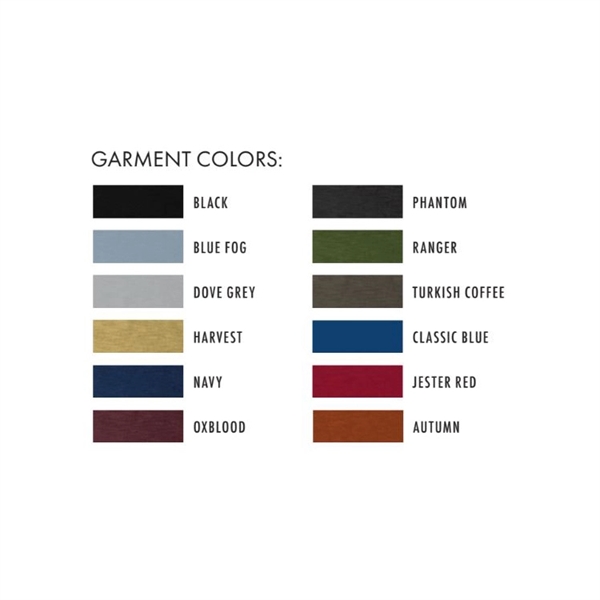 ACE Pride Slub T-Shirt S/S Crew Neck - Unisex... from ASI 44900 NC Custom (CI/Lanco) / ACE USA