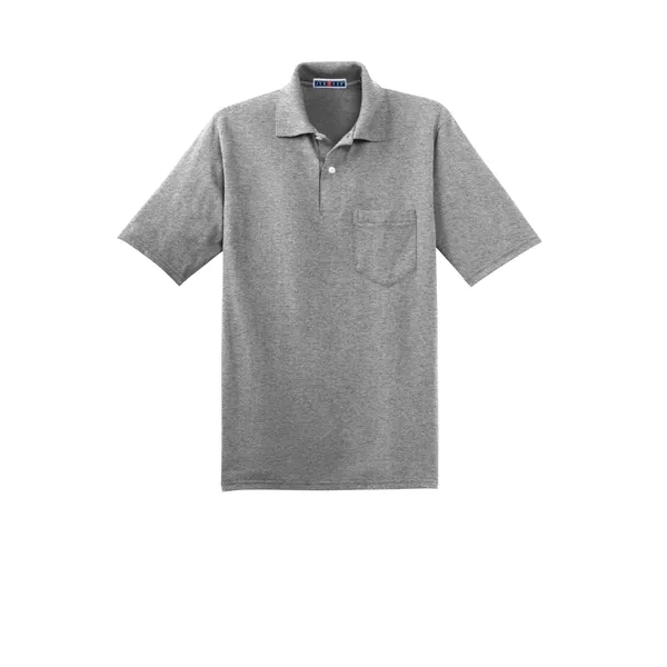 JERZEES -SpotShield 5.6-Ounce Jersey Knit Sport Shirt wit...... from ASI 84863 SanMar