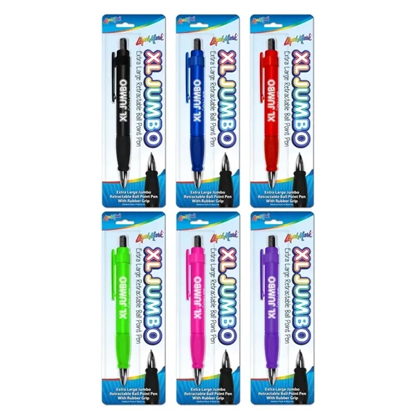 Single Pack XL Jumbo Ball Point Pens Assorted Colors... from ASI 67675 Liqui-Mark Corp
