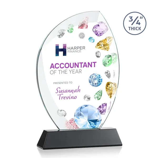 Wichita VividPrint™ Award on Newhaven - Black... from ASI 84592 St Regis Group / St Regis