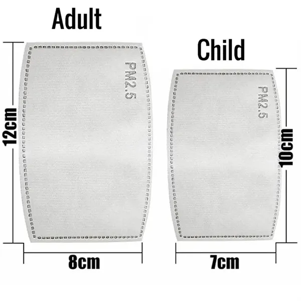 Headband Mask. Foldable 2 layer one size fits all cloth face... from ASI 68190 Lungsal / Lungsal