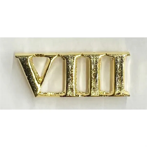 Roman numeral shape lapel pin with military clutch.... from ASI 68760 Marken Industries / Marken