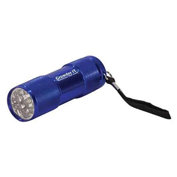 Round LED Flashlight to shed bright light on any situation.... from ASI 85620 H M Schmidt Co Inc / Traveling Billboard