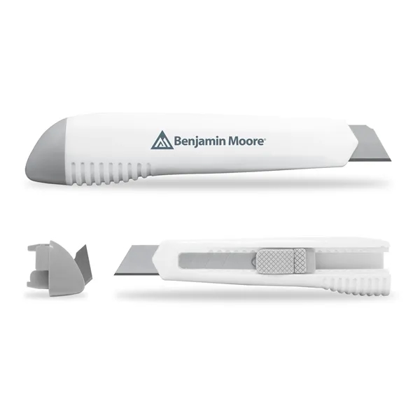 Large Snap Blade Cutter. Removable slotted top safely breaks blade, locking... from ASI 34040 Alexander Mfg Co