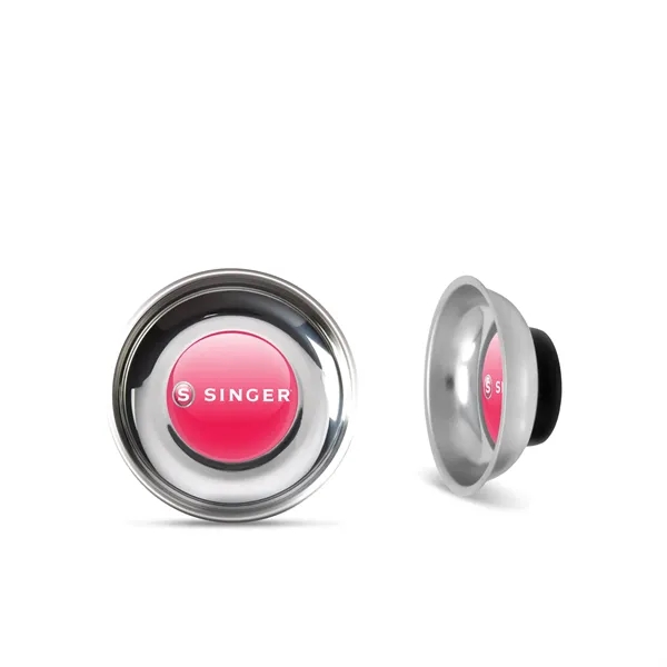 3" stainless steel bowl with 1-5/8" magnet on bottom.... from ASI 34040 Alexander Mfg Co