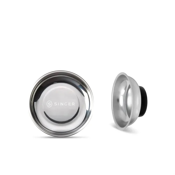 3" stainless steel bowl with 1-5/8" magnet on bottom.... from ASI 34040 Alexander Mfg Co