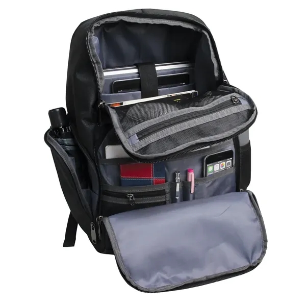 This robust backpack has plenty of pockets for the tech savvy... from ASI 79384 Preferred Nation Inc
