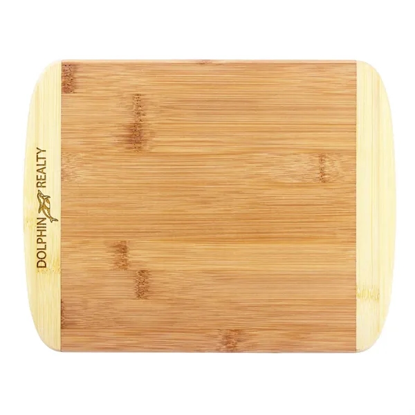 Two-Tone bamboo cutting board with contrasting border.... from ASI 91565 Totally Bamboo