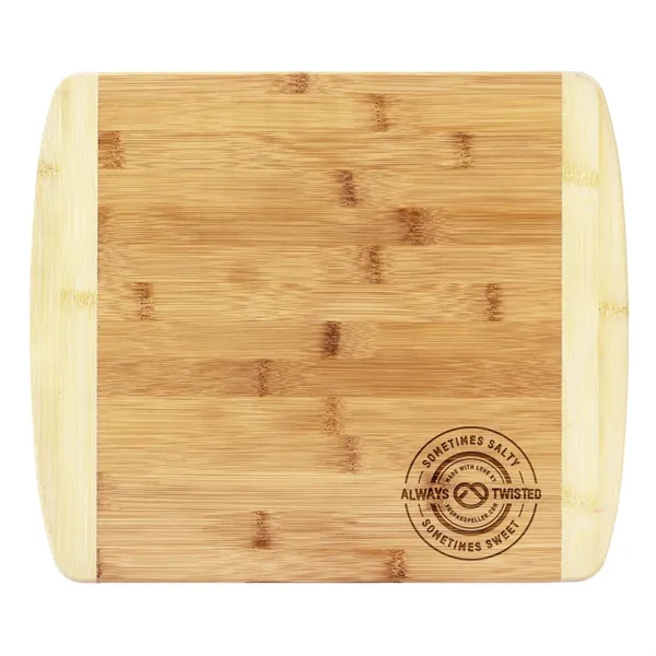 Two-Tone bamboo cutting board with contrasting border.... from ASI 91565 Totally Bamboo
