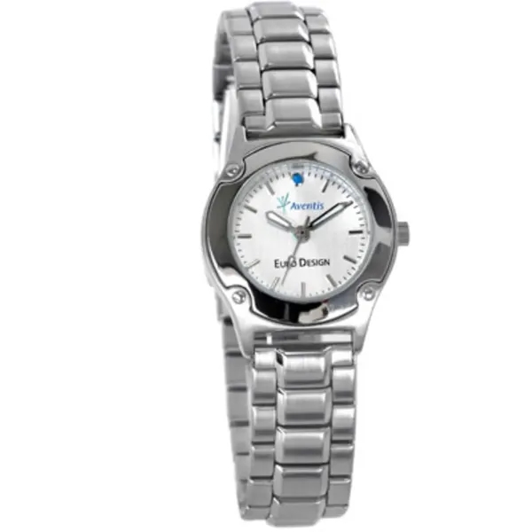 Stainless Steel and brushed stainless steel case and band... from ASI 84592 St Regis Group