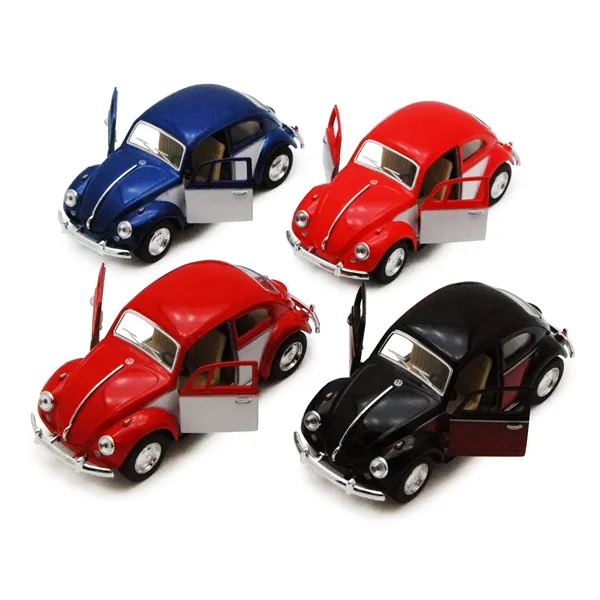 Die cast metal vehicle Volkswagen beetle toy.... from ASI 85620 H M Schmidt Co Inc / Traveling Billboard