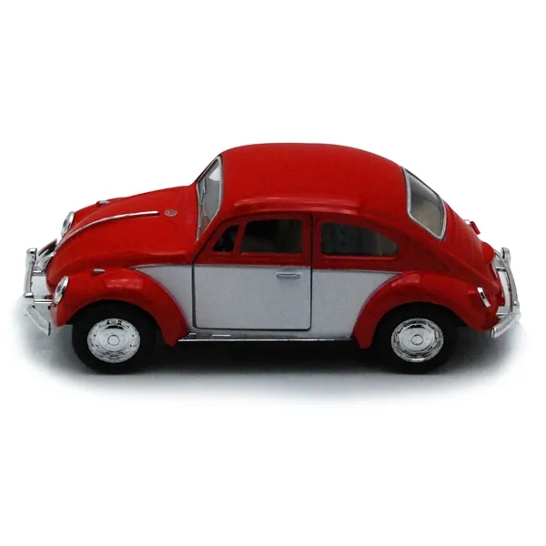 Die cast metal vehicle Volkswagen beetle toy.... from ASI 85620 H M Schmidt Co Inc / Traveling Billboard