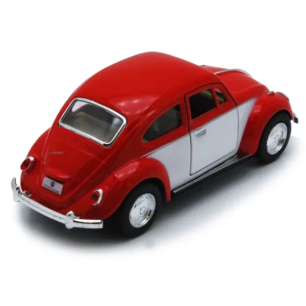 Die cast metal vehicle Volkswagen beetle toy.... from ASI 85620 H M Schmidt Co Inc / Traveling Billboard