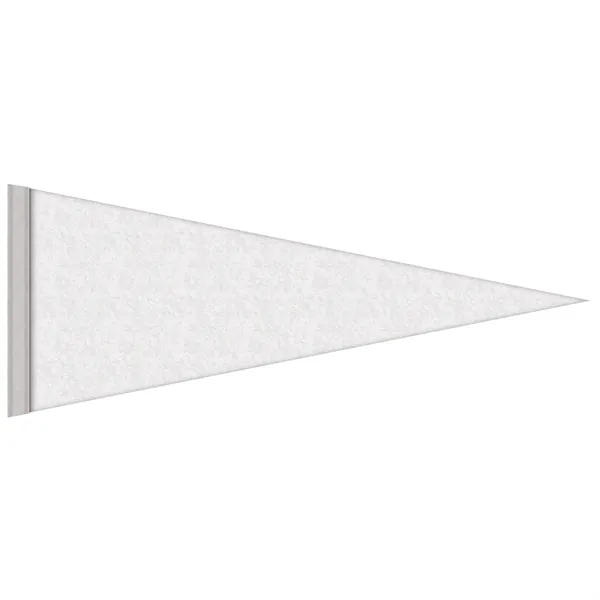 4" x 10" digitally printed custom felt pennant.... from ASI 80228 Quinn