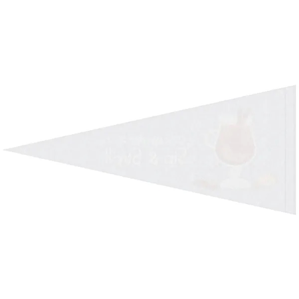 8" x 18" digitally printed custom felt pennant.... from ASI 80228 Quinn