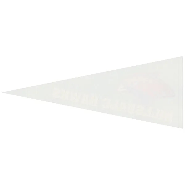 12" x 30" digitally printed custom felt pennant.... from ASI 80228 Quinn